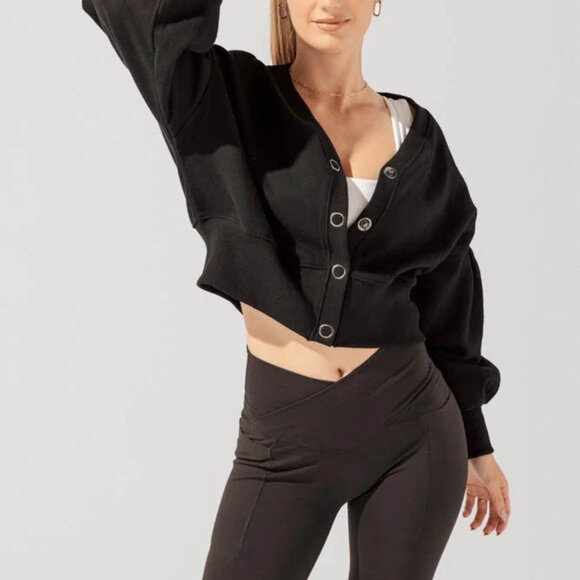 POPFLEX Belle Cropped Cardigan - NWT - Picture 8 of 11
